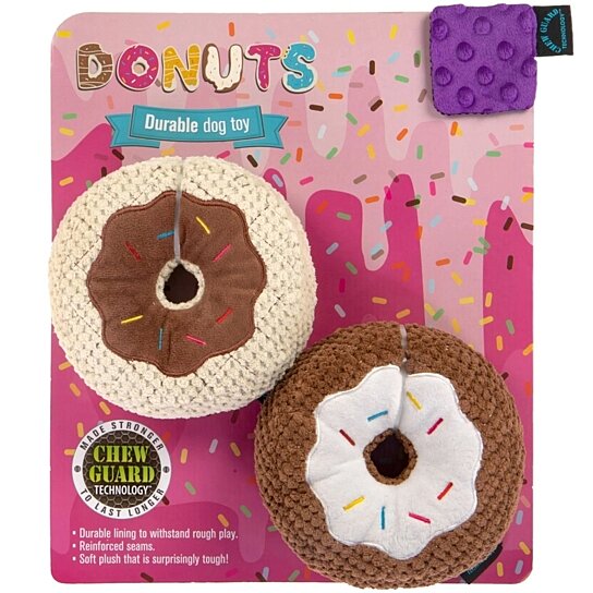 donuts durable dog toy