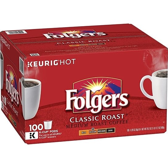 folgers coffee cup