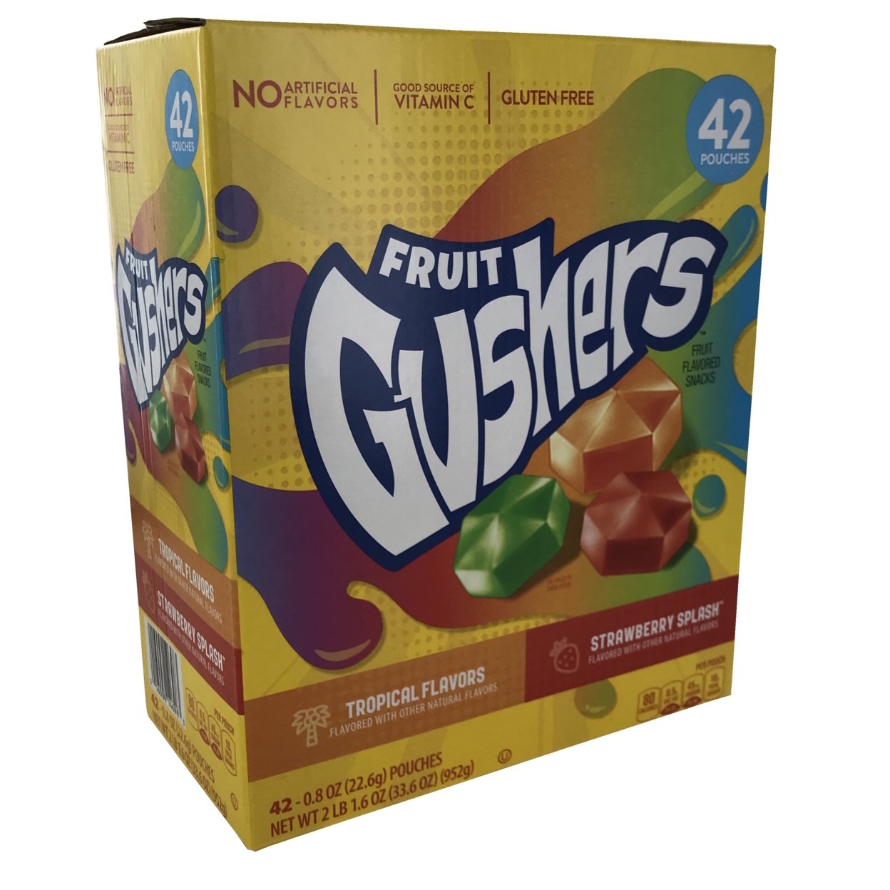 Buy Fruit Gushers Variety Pack (0.8 Ounce, 42 Count) by Cheapees Store ...