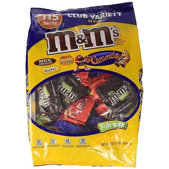 M&M's Peanut Chocolate Candies Red, White, Blue Mix, 62 Ounce