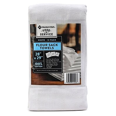 Member's Mark Commercial Hospitality Bath Towels, White (8 pk.)