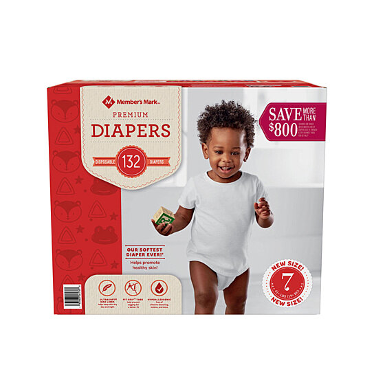 size 7 baby diapers