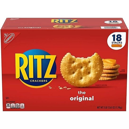 Buy Nabisco Ritz Crackers (61.6 Ounce, 18 Pack) by Cheapees Store on ...