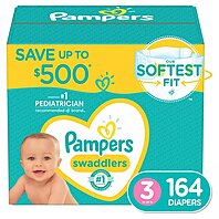 Baby Diapers Pampers Swaddlers Size 1, 96 Diapers For Sale, 51% OFF