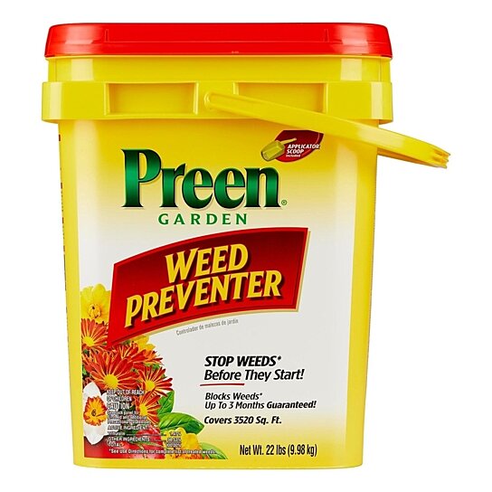 Buy Preen Garden Weed Preventer Blocks Weeds Up To 3 Months (22 LBS ...