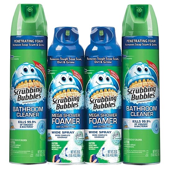 Buy Scrubbing Bubbles Bathroom Combo Pack, 2 x 25 Ounce + 2 x 20