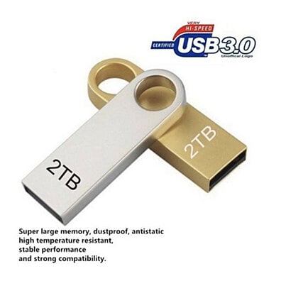 1T 2T Portable External High Speed USB 3.0 Flash Drive Data Storage U Disk Pen