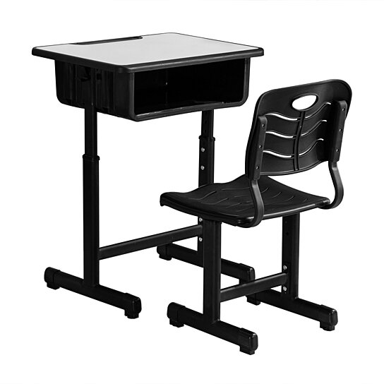 black childrens desk