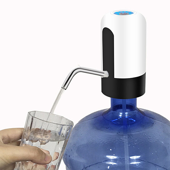 Electric Auto Water Pump Dispenser Gallon Bottle Drinking Portable Button Switch 