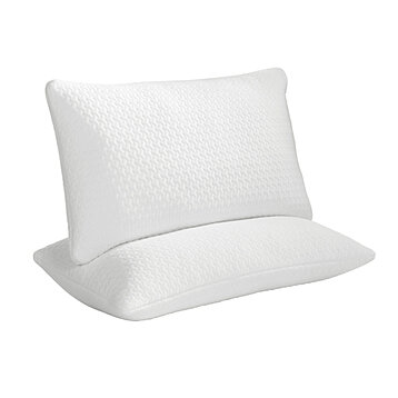 Memory Foam Pillow Set - Black