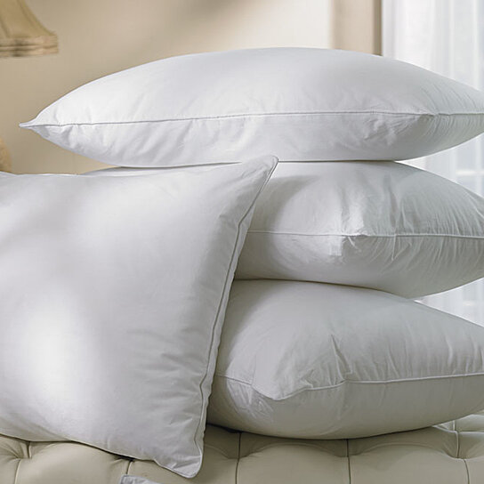 bed of pillows
