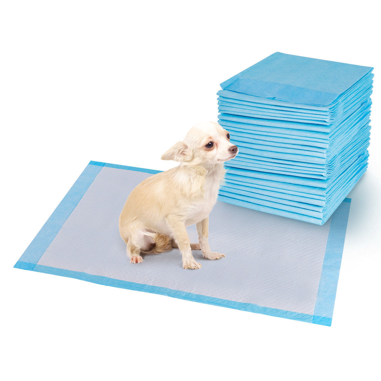 Costway 100 Pcs 30''X 36'' Puppy Pet Pads Dog Cat Wee Pee Piddle Pad ...