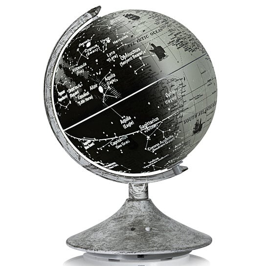 Buy Costway 3 In 1 Led World Globe 9 Desktop Globe With Illuminated Map By Costway On Dot Bo