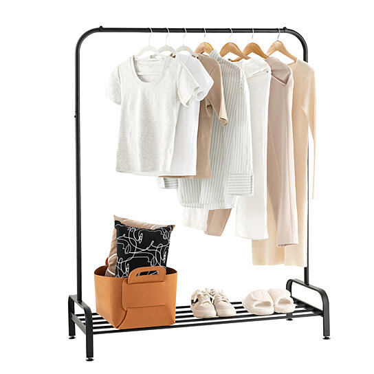 Costway A-frame Garment Rack Folding Clothes Hanger W/ Extendable