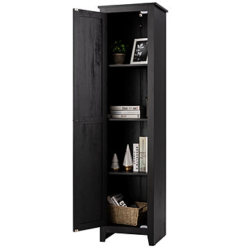 Costway Bathroom Tower Storage Cabinet Organizer