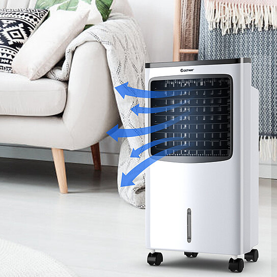 Buy Portable Cooler Fan Filter Humidify Anion W/ Remote Control by ...