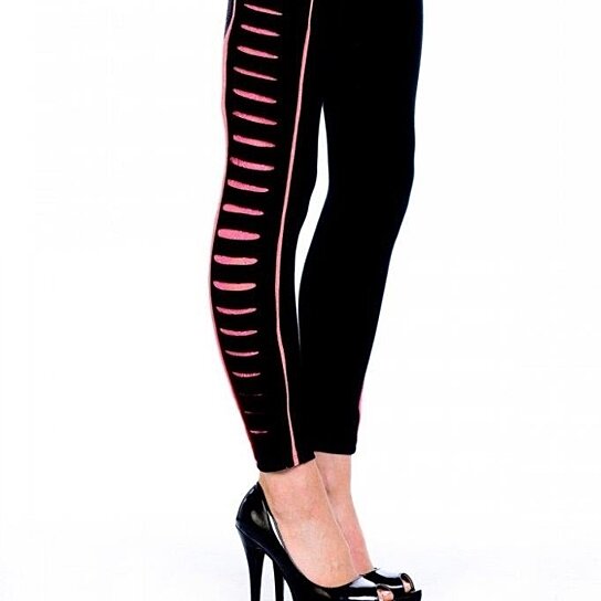 lace workout leggings