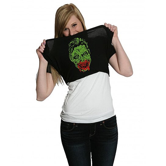 zombie flip shirt