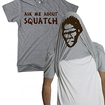 Yeti Shirt, Sasquatch Flip Shirt, Ask Me About My Yeti, Funny