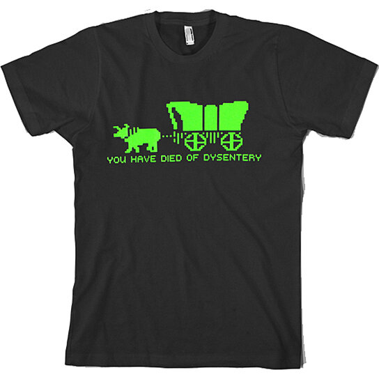 you have died of dysentery shirt