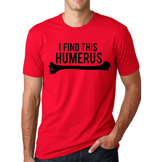 i found this humerus dog shirt