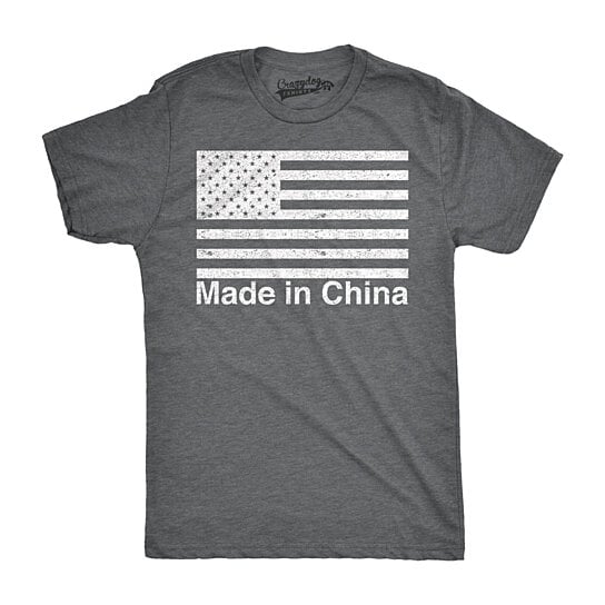 t shirt made in china