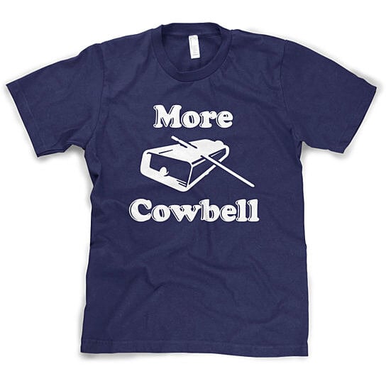 more cowbell shirt urban outfitters