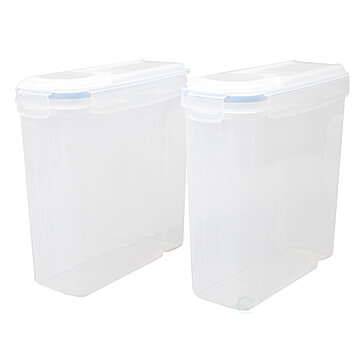 Buy BPA-Free Plastic Food Containers with Airtight Spout Lid Set of 2 by  Decorative Gift on Dot & Bo