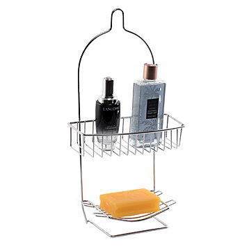 Buy Metal Wire Hanging Bathroom Shower Storage Rack by Decorative
