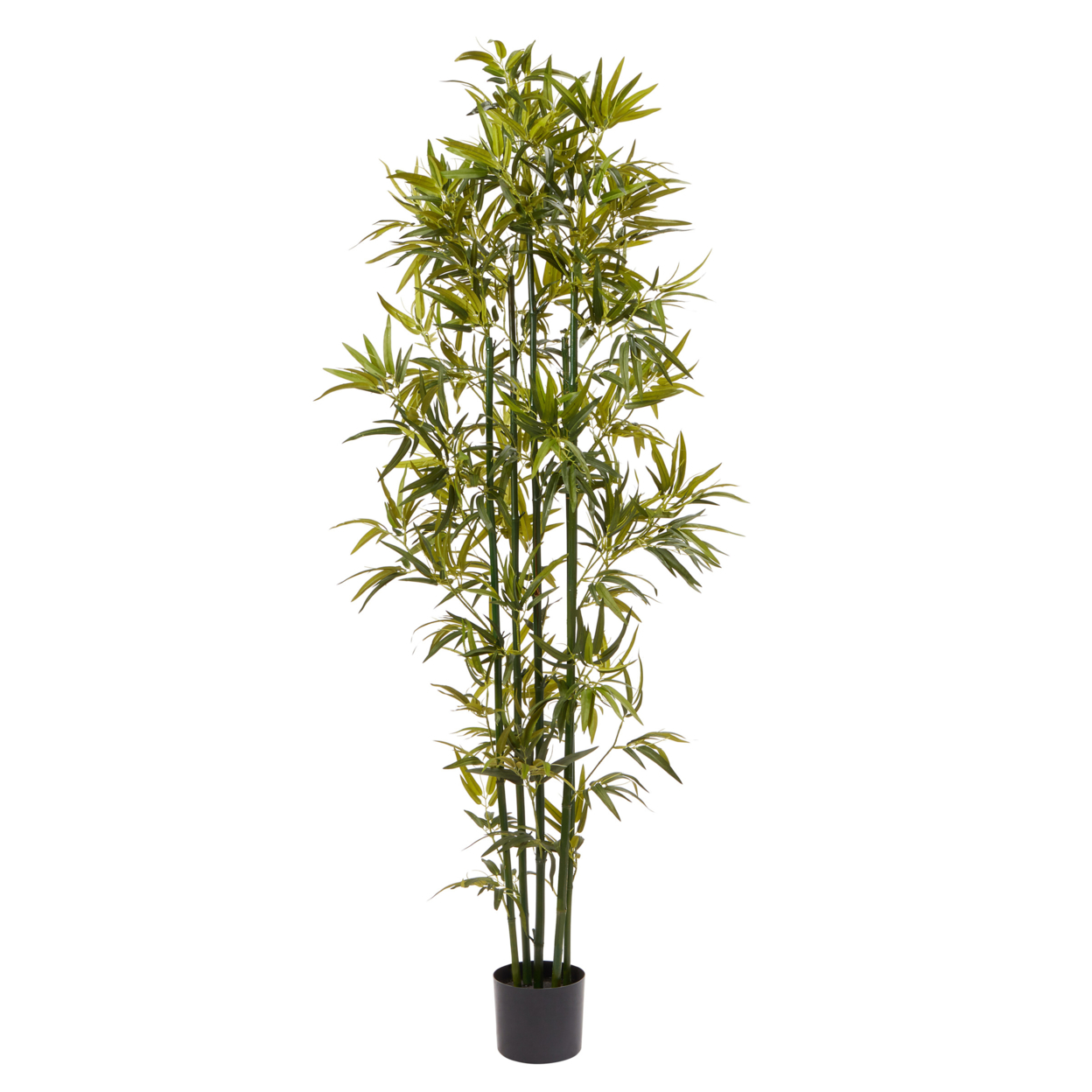 Buy 6 Ft. Artificial Bamboo Tall Faux Potted Indoor Floor Plant for