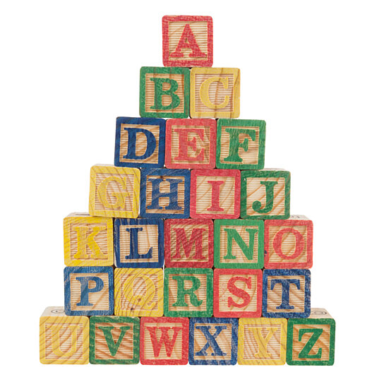 Buy ABC and 123 Wooden Blocks- Alphabet Letters and Numbers Learning