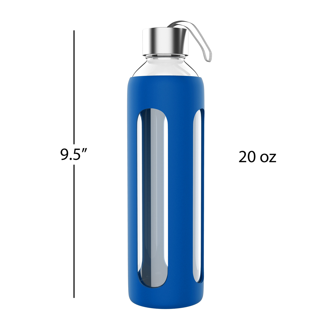 buy-glass-reusable-water-bottle-20-oz-bpa-free-blue-silicone-sleeve