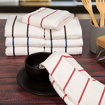 Dish Cloths & Kitchen Rags, 8pc