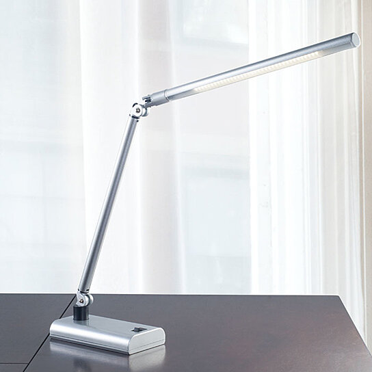 lavish home modern contemporary led clamp desk lamp