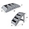Pet Staircase Stairway Foldable Holds 120 Lbs 19 In H 15 In Wide Dog Steps Cat Senior Animals