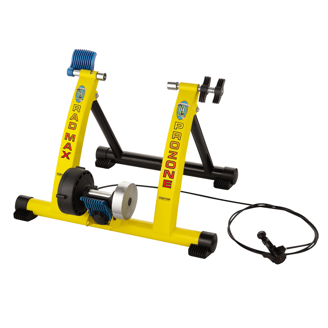 yellow and black exercise bike