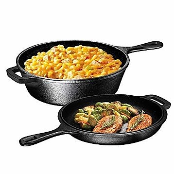 Seasoned Cast Iron Holiday Set