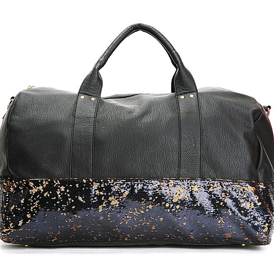 Sequin Weekender Duffel Bag by Deux Lux