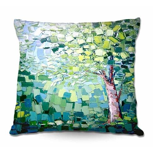 Buy Artistic Throw Pillows by DiaNoche Designs Breeze by DiaNoche 