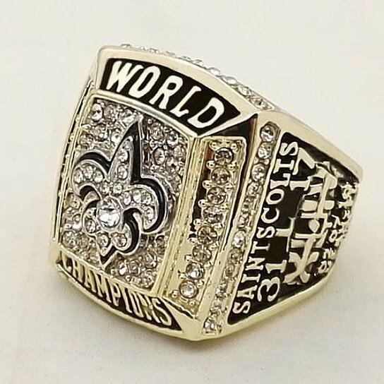 Buy New Orleans Saints Championship Ring by 925 zzz on OpenSky