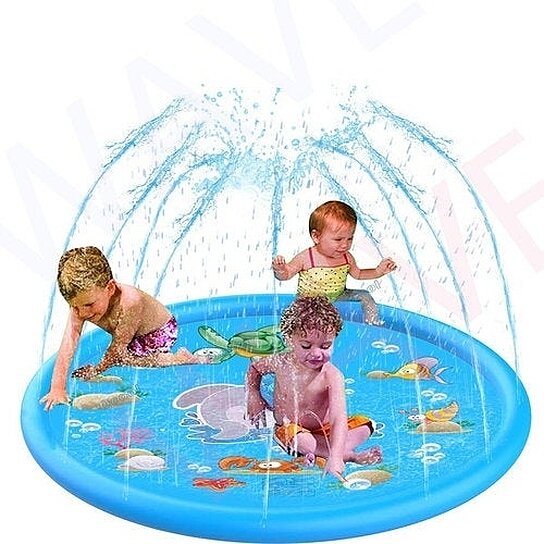 baby sprinkler mat