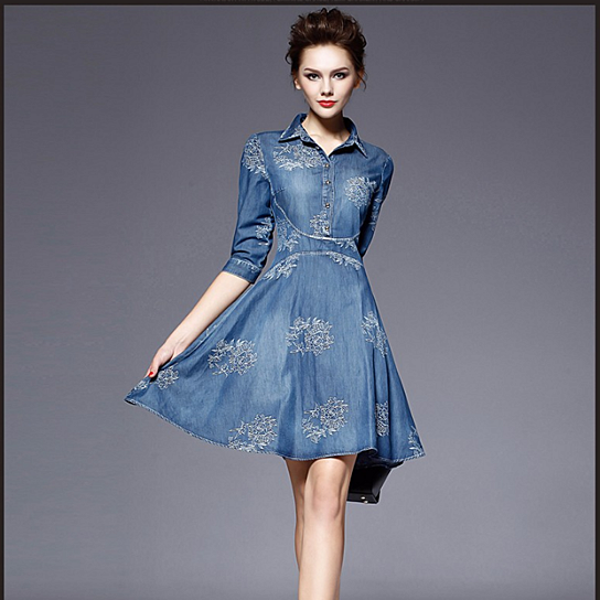 Buy The Denim Dress by 1 Humble Abode on OpenSky