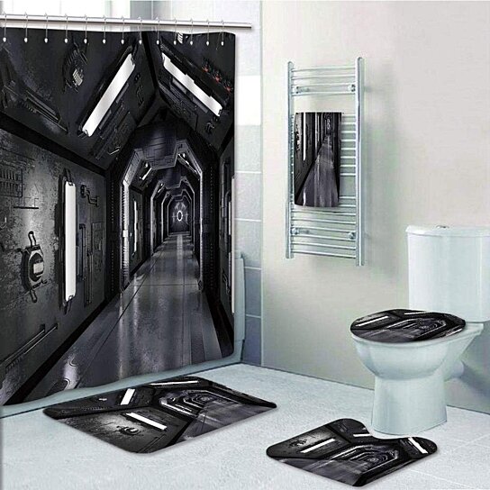 outer space bathroom set