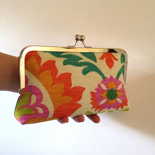 Buy Summer Floral Clutch by Flora on OpenSky