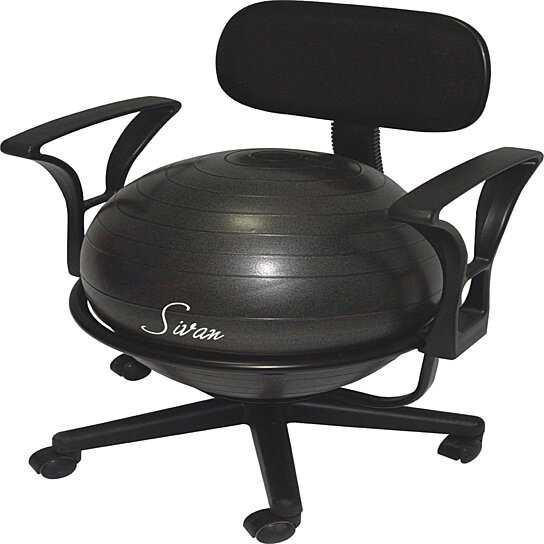 Creatice Yoga Ball Chair With Arms with Simple Decor