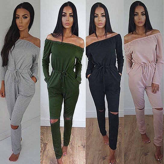 long sleeve pants jumpsuit