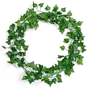 Buy Artificial Ivy Leaves 78.7FT 12 Strands Silk Fake Vine Ivy Plants Leaf  Garland Foliage Plants For Wedding Party Garden Home Wall Decor by Global  Phoenix on Dot & Bo
