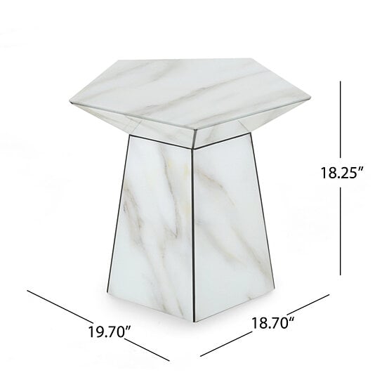 Buy Andre Modern Pentagon Accent Table by GDFStudio on Dot & Bo