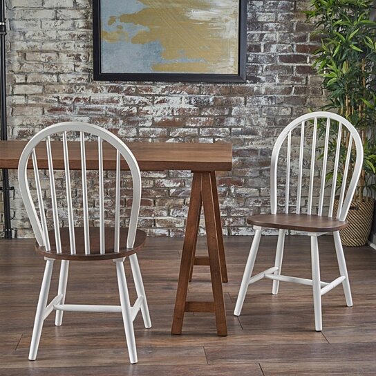 rubberwood dining chairs