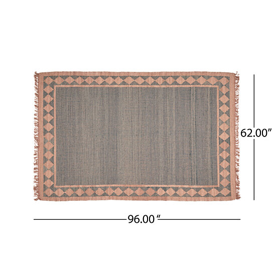 Buy Emily Transitional Wool Border Area Rug by GDFStudio on Dot & Bo